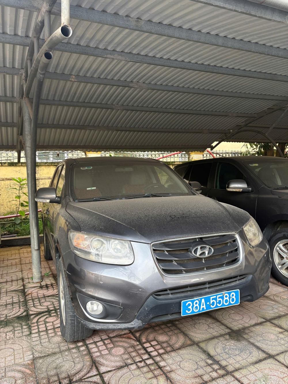 Thông báo đấu giá Xe ô tô Hyundai Santafe, biển kiểm soát 38A-5588