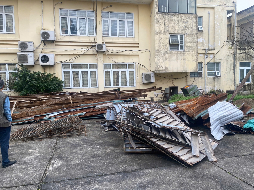 Thông báo đấu giá tài sản Vật tư, vật liệu thu hồi sau khi phá dỡ nhà công vụ 02 tầng; hàng rào cũ, nhà để xe