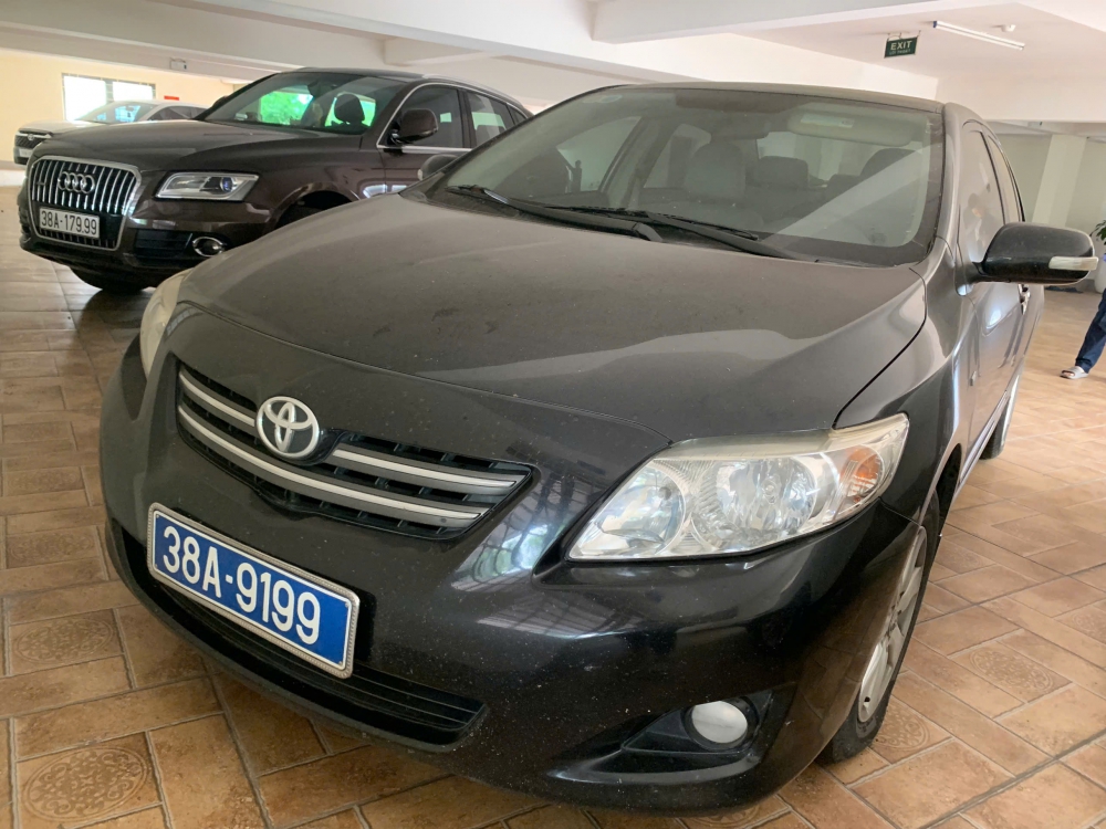Thông báo đấu giá tài sản công thanh lý của Báo Hà Tĩnh (Xe ô tô Toyota Corolla, BKS 38A-9199)