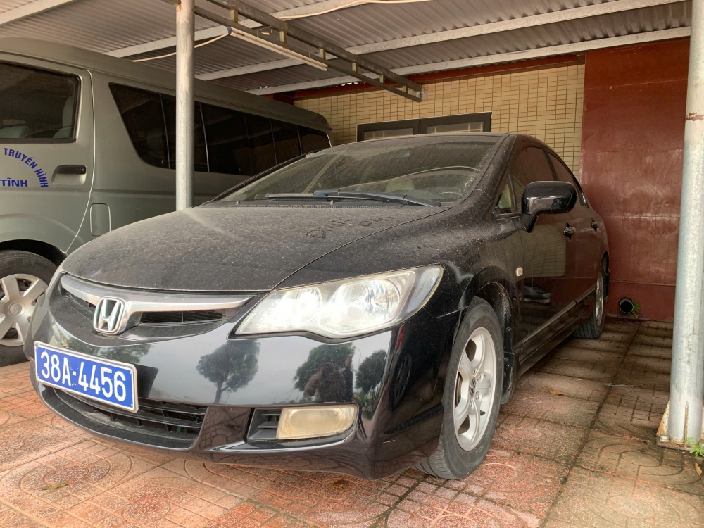 Thông báo đấu giá tài sản công thanh lý của Báo Hà Tĩnh (Xe ô tô Honda Civic, BKS 38A-4456)
